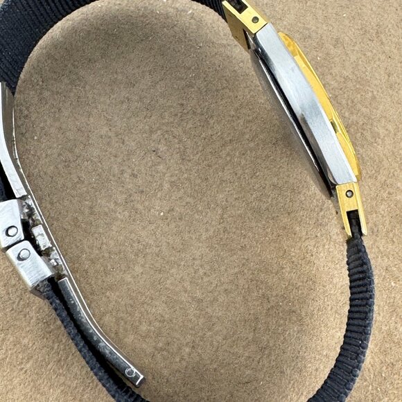 Vintage 1990's Bucherer Ladies 2 Tone Gold and Silver Dress Quartz Watch - Picture 8 of 11